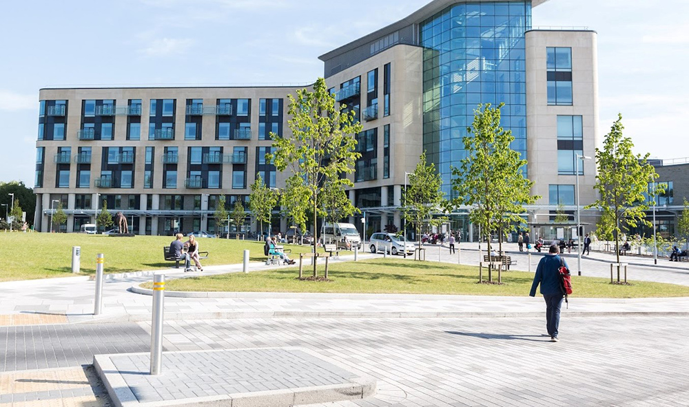 Artists impression of Southmead Hospital